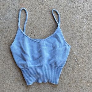 Knit crop
